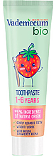 Düfte, Parfümerie und Kosmetik Bio-Kinderzahncreme 1-6 Jahre mit Erdbeergeschmack - Vademecum Bio Toothpaste