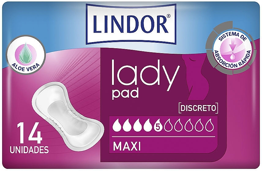 Damenbinden 14 St. - Hartmann Lindor Lady Pad Maxi — Bild N1