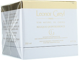Düfte, Parfümerie und Kosmetik Maske für sehr strapaziertes Haar mit Cupuaçu-Öl - Leonor Greyl Masque Quintessence