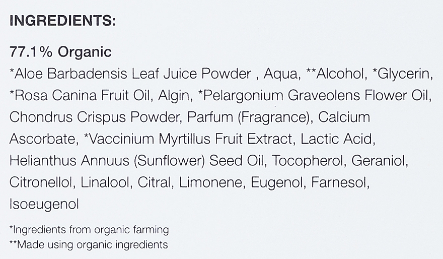 Tonisierendes Gel für dehydrierte und empfindliche Haut - The Organic Pharmacy Rose & Bilberry Toning Gel — Bild N3