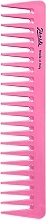 Haarkamm mit breiten Zähnen 82871 rosa - Janeke Supercomb Wide Teeth Pink Fluo  — Bild N2