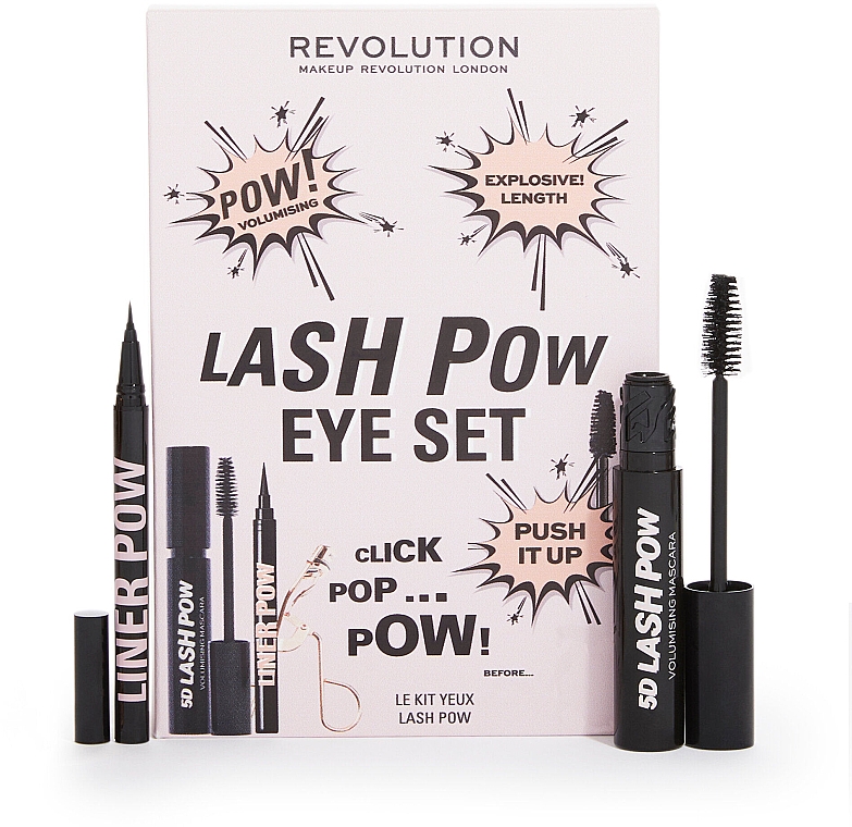 Makeup Revolution Lash Pow Eye Duo Gift Set - Make-up Set — Bild N1
