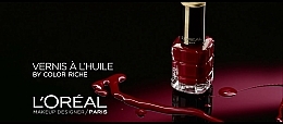 Nagellack - L'Oreal Paris Color Riche Le Vernis A L'Huile — Bild N4