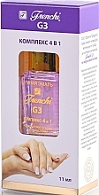 Düfte, Parfümerie und Kosmetik 4in1 Nägel-Komplex auf Acrylbasis - Frenchi G3