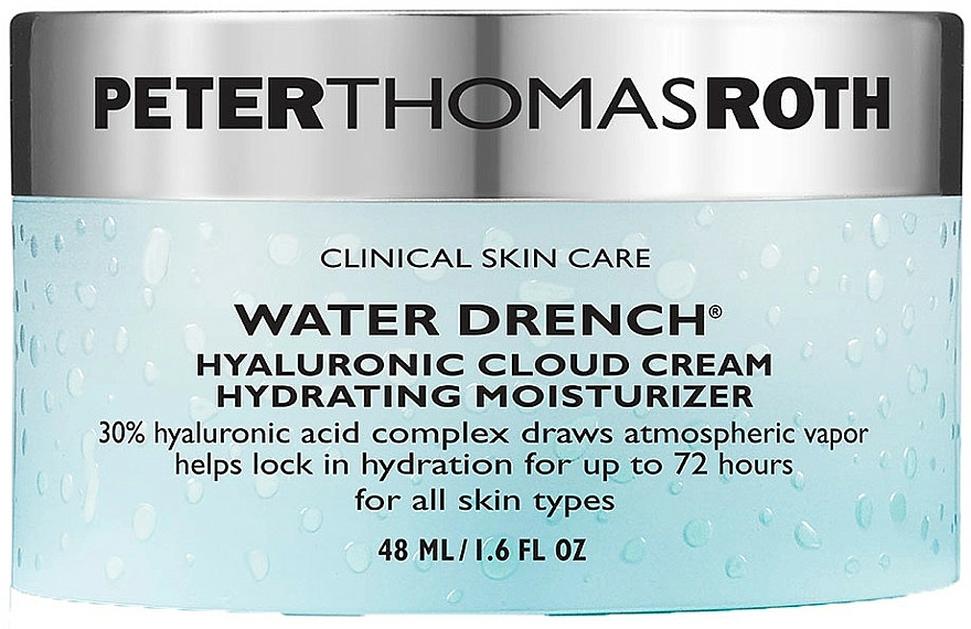 Feuchtigkeitsspendende Gesichtscreme mit Hyaluronsäure - Peter Thomas Roth Water Drench Hyaluronic Cloud Cream — Bild N1