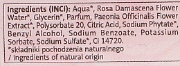 Natürliches Rosenwasser für Gesicht, Hals und Dekolleté - Floslek — Bild N3