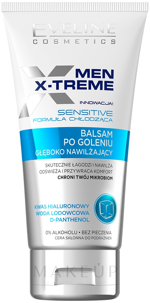 Feuchtigkeitsspendender After Shave Balsam für empfindliche Haut - Eveline Cosmetics Men X-Treme After Shave Balm — Bild 150 ml