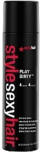 Strukturierendes Haarwachs-Spray zum Haarstyling - SexyHair StyleSexyHair Play Dirty Dry Wax Spray — Bild N1