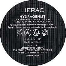 Feuchtigkeitsspendende Gesichtscreme - Lierac Hydragenist The Rehydrating Radiance Cream Refill (Refill)  — Bild N1