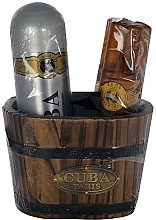 Düfte, Parfümerie und Kosmetik Cuba Gold - Set(ash/lot/100ml + deo/200ml)