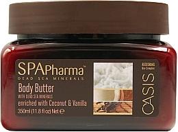 Körperbutter mit Kokos- und Vanille - Spa Pharma Oasis Body Butter Enriched With Coconut & Vanilia  — Bild N1