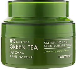 Düfte, Parfümerie und Kosmetik Creme-Gel mit Grüntee-Extrakt - Tony Moly The Chok Chok Green Tea Gel Cream