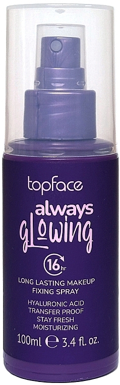 Make-up Fixierspray Always Glowing - TopFace Fixing Spray	 — Bild N1