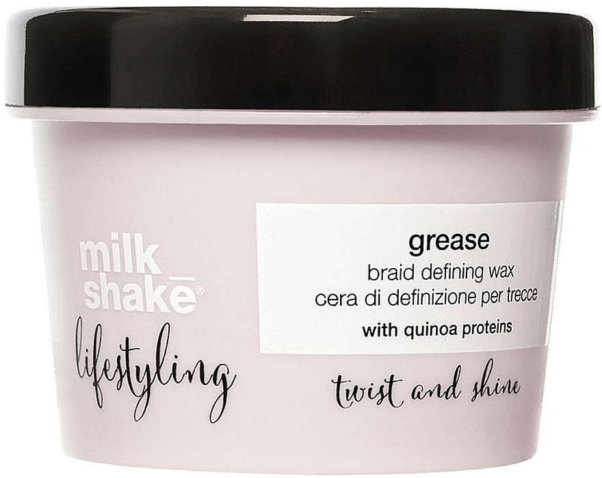 Haarstylingwachs für perfekte Trennungen, Zöpfe und Knoten - Milk Shake Lifestyling Grease Braid Defining Wax — Bild N1