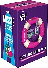 Düfte, Parfümerie und Kosmetik Set - Aussie SOS Save Your Long Hair! First Aio Kit (oil/100ml + mask/450ml)