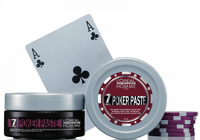 Modellierpaste - L'Oreal Professionnel Homme 7 Force Poker Paste — Bild N3