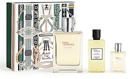 Hermes Terre d'Hermes Eau Givree - Duftset (Eau de Parfum 100ml + Eau de Parfum Mini 12,5 ml + Duschgel 80ml) — Bild N2