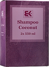 Düfte, Parfümerie und Kosmetik Haarpflegeset - Brazil Keratin Intensive Coconut Shampoo Set (Haarshampoo 550mlx2)