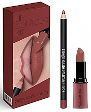 Düfte, Parfümerie und Kosmetik Make-up Set (Lippenstift 4g + Lippenkonturenstick 1.1g) - Diego Dalla Palma Lip Contour Kit 507