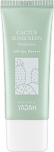 Düfte, Parfümerie und Kosmetik Feuchtigkeitsspendende Sonnenschutzcreme - Yadah Cactus Sunscreen Moisturizer SPF50+ PA++++