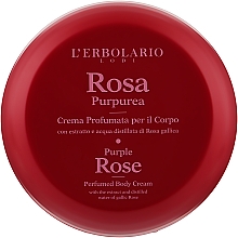 Düfte, Parfümerie und Kosmetik Duftende Körpercreme Lila Rose - L'Erbolario Purple Rose Perfumed Body Cream