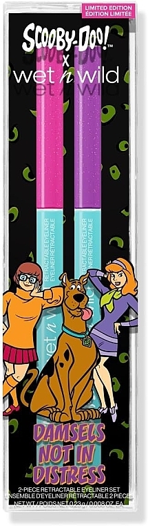 Augenset - Wet N Wild x Scooby Doo Damsels Not in Distress 2-Piece Retractable Eyeliner Set (Eyeliner 2x0,23g) — Bild N1