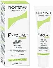 Düfte, Parfümerie und Kosmetik Gesichtsgel für lokale Hautpflege gegen Akne - Noreva Laboratoires Exfoliac Gel-NC 