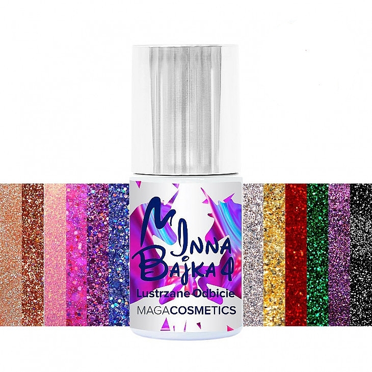 Hybrid-Gellack - Maga Cosmetics Inna Bajka 4 Gel Polish — Bild N3