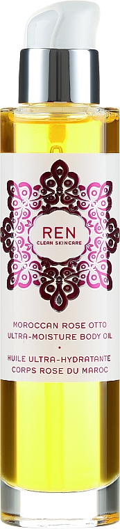Feichtigkeitsspendendes Körperöl mit Rosenblüten - Ren Moroccan Rose Otto Ultra-Moisture Body Oil — Bild N3