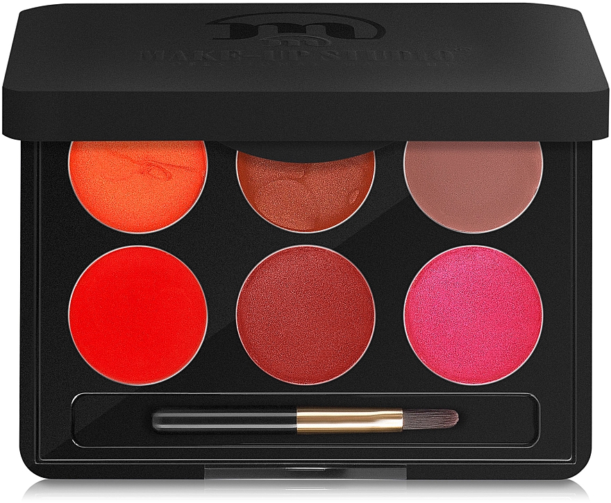 Lippenfarbpalette mit 6 Farben - Make-Up Studio Lipcolour Box