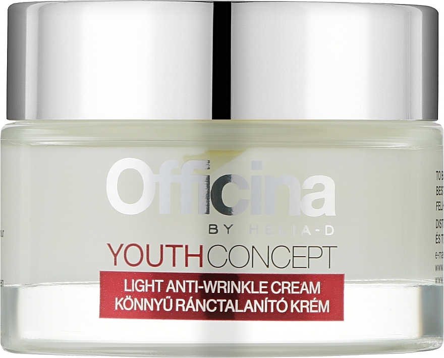 Leichte Anti-Falten Gesichtscreme - Helia-D Officina Youth Concept Light Anti-Wrinkle Cream — Bild N2