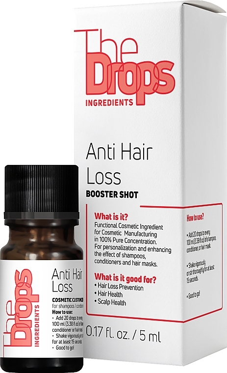 Komplex gegen Haarausfall  - Pharma Group Laboratories The Drops Anti Hair Loss Booster Shot  — Bild N3