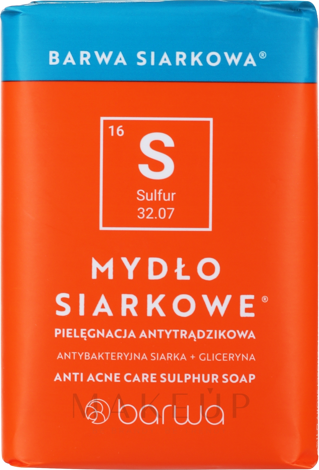 Schwefelseife gegen Akne - Barwa Anti-Acne Sulfuric Soap — Foto 100 g