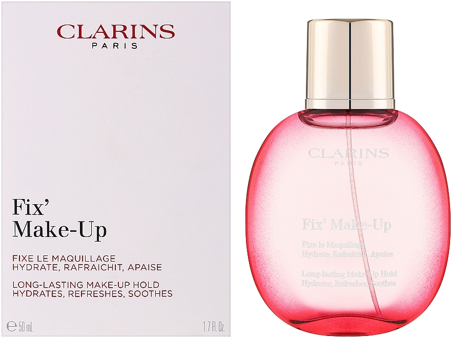 Make-up-Fixierer - Clarins Fix Make-Up Refreshing Mist Long Lasting Hold — Bild N2