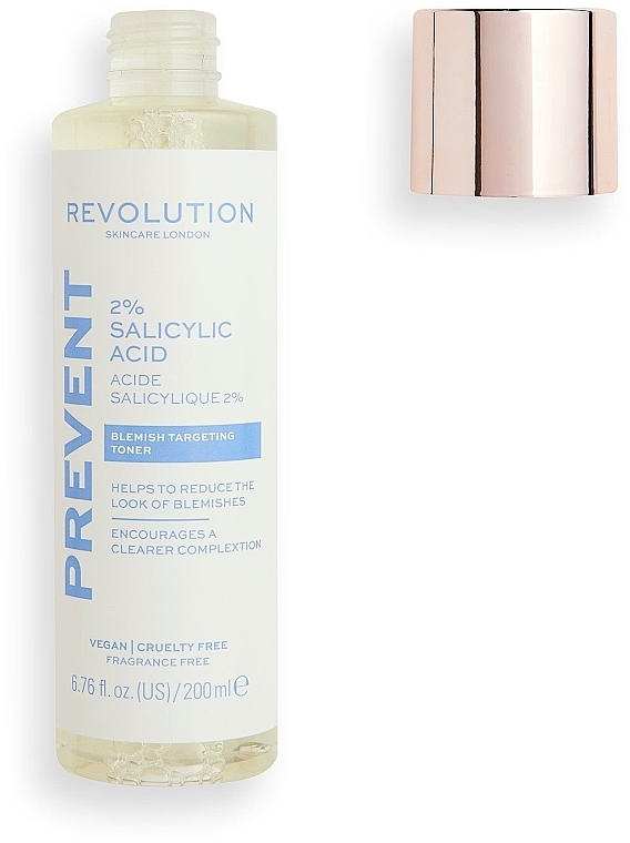 Gesichtstonikum mit 2% Salicylsäure - Makeup Revolution Salicylic Acid Toner 2% — Bild N2