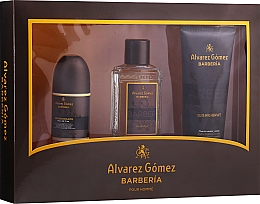 Düfte, Parfümerie und Kosmetik Alvarez Gomez Agua De Colonia Concentrada Barberia - Duftset (Eau de Parfum 150ml + Deospray 75ml + Duschgel 230ml)