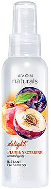 Körperlotion-Spray mit Pflaume und Nektarine - Avon Naturals Body Spray