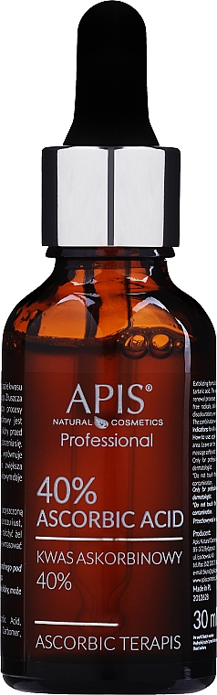 Ascorbinsäure 40% - APIS Professional Ascorbic TerApis Ascorbic Acid 40% — Bild N3