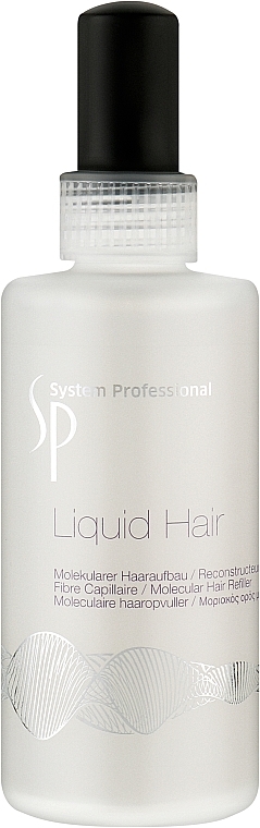 Molekularer Haarauffüller für brüchiges und strapaziertes Haar - Wella SP Liquid Hair Molecular Hair Refiller — Bild N1