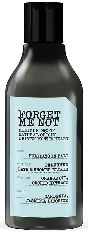 Parfümiertes Elixier für Bad und Dusche  - Farmona Forget Me Not Holidays In Bali Perfumed Bath & Shower Elixir  — Bild N1