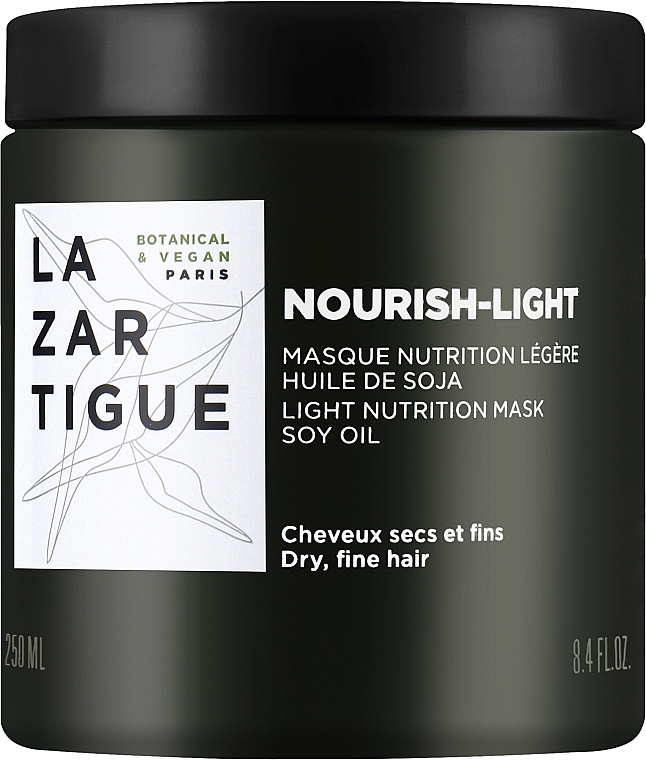 Leichte nährende Haarmaske - Lazartigue Nourish-Light Light Nutrition Mask — Bild N1