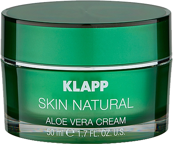 Feuchtigkeitsspendende und vitalisierende Gesichtscreme mit Aloe Vera - Klapp Skin Natural Aloe Vera Cream — Bild N1