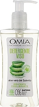 Düfte, Parfümerie und Kosmetik Waschgel mit Aloe Vera - Omia Labaratori Ecobio Aloe Vera Facial Cleanser