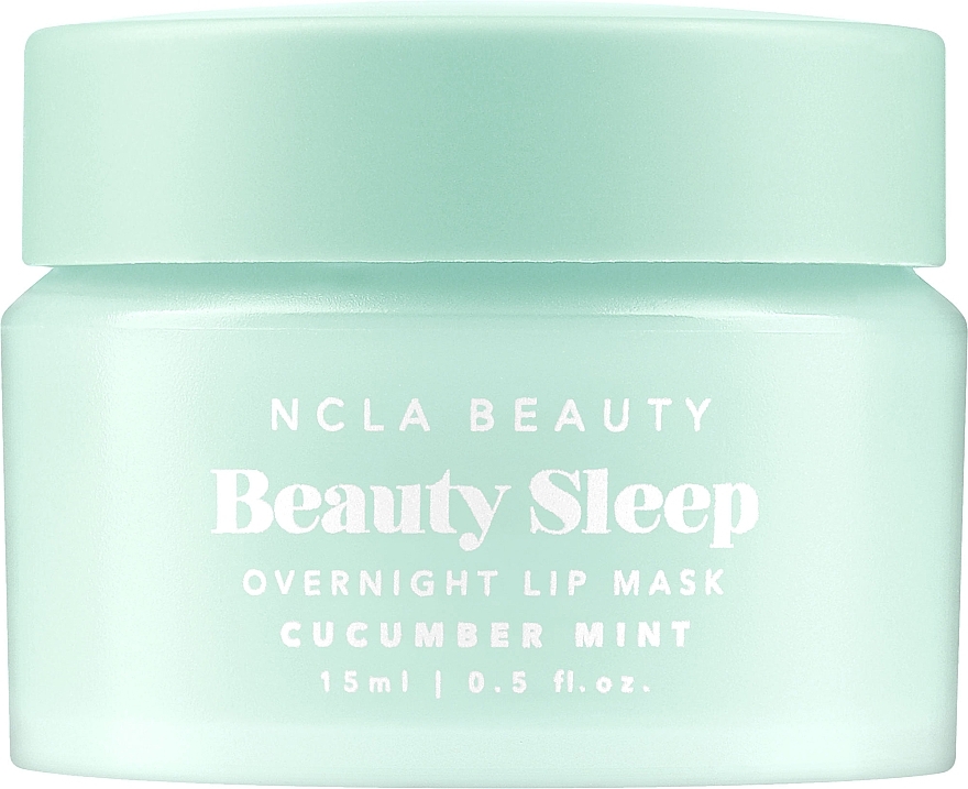 Lippenmaske für die Nacht - NCLA Beauty Beauty Sleep Overnight Lip Mask Cucumber Mint — Bild N1