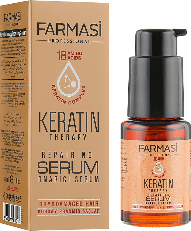 Haarserum mit Keratin - Farmasi Keratin Therapy Repairing Serum — Bild N1