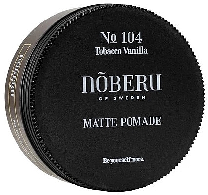 Matte Haarstyling-Pomade - Noberu Of Sweden No 104 Tobacco Vanilla Matte Pomade — Bild N1