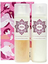 Düfte, Parfümerie und Kosmetik Set - Ren Body Bliss Rose Duo (shr/gel/200ml + b/lot/200ml)