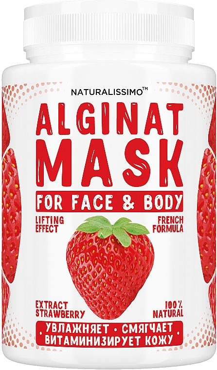 Alginat-Maske mit Erdbeere - Naturalissimoo Strawberry Alginat Mask — Bild N1