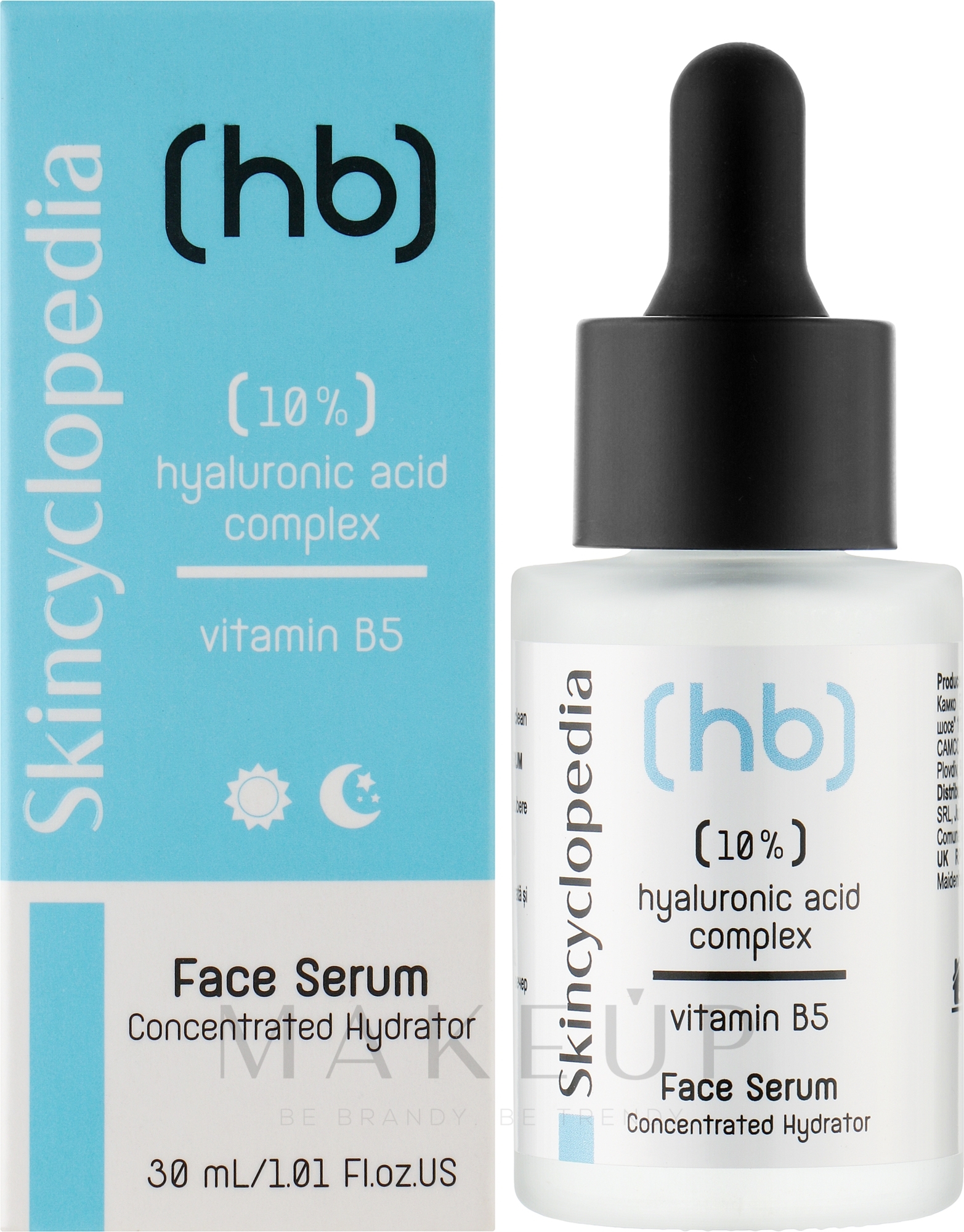 Feuchtigkeitsspendendes Gesichtsserum mit Hyaluronsäure und Vitamin B5 - Skincyclopedia Hydrating Face Serum With Hyaluronic Acid And Vitamin B5 — Bild 30 ml