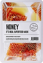 Festigende und pflegende Tuchmaske für das Gesicht mit Honig - Dermal Mask Honey Protect & Nourish Facial Sheet — Bild N3